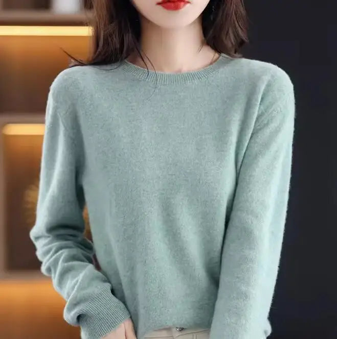 OZER22 ST71 Women O-neck Autumn Winter Warm Casual T-shirt Spring T Shirt Tops