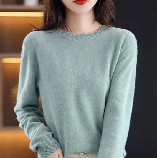 OZER22 ST71 Women O-neck Autumn Winter Warm Casual T-shirt Spring T Shirt Tops